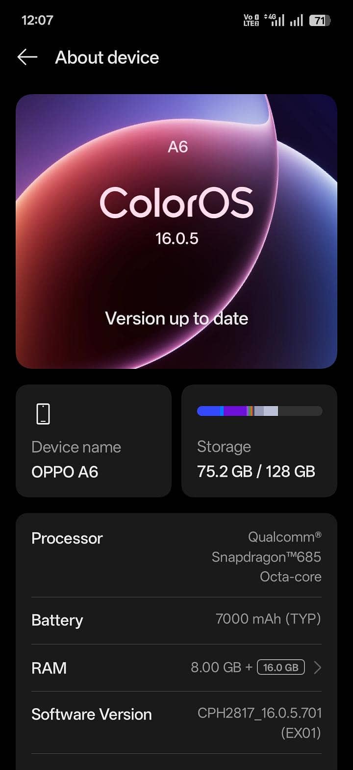 OPPO A6 0