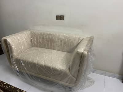 Brand new 2 seater sofa with elegant color