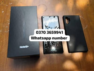 Samsung Mobile Note 10 Plus pta approved 12/256gb