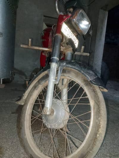Road prince 70 cc motorcycle with copy only