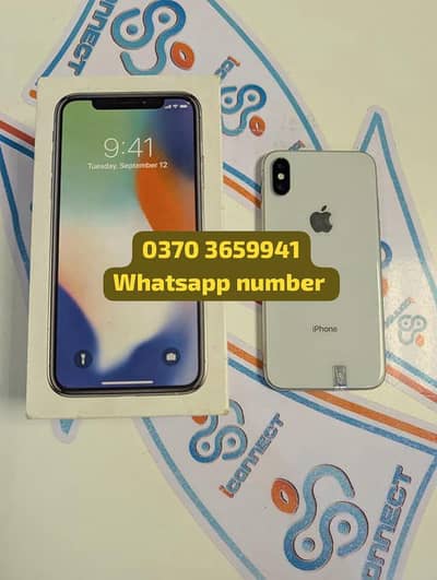 Apple iPhone X pta approved 256gb good condition