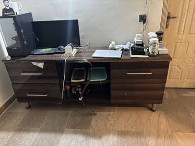 LCD and storage Table for Lounge