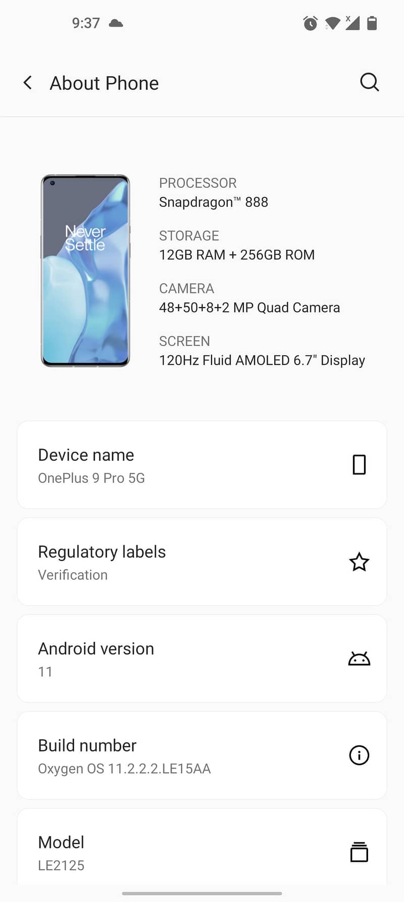 One Plus 9pro 2