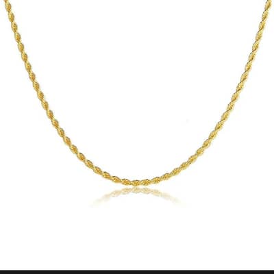 Stainless steel chain for men.