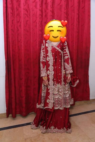 Burgundy Color Designer's Bridal Lehenga for Sale