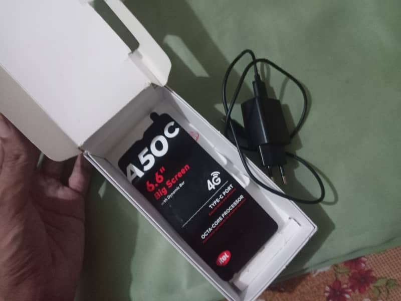 Itel A50 C With Box And Original Charger 1