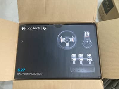 Logitech G27 racing wheel