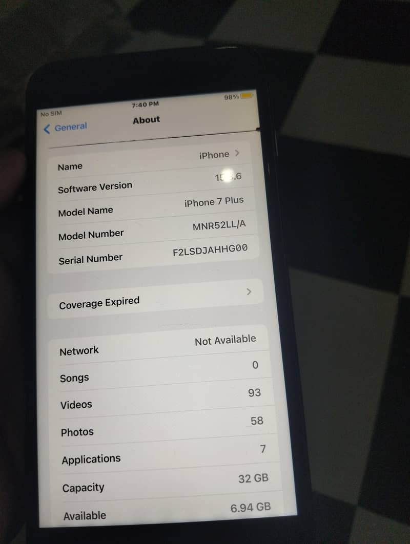 Apple iPhone 7 Plus 6