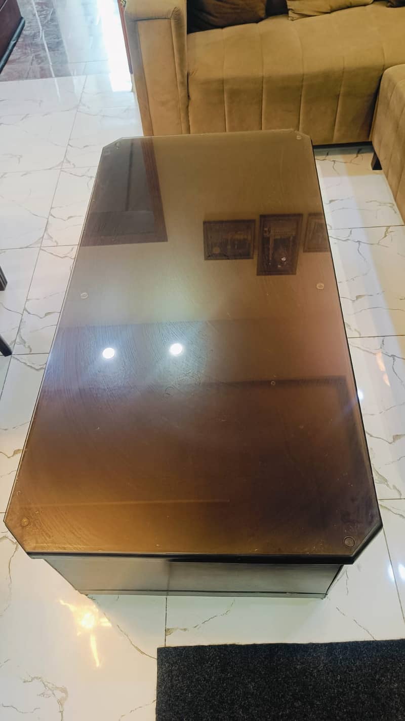 Studio Table with 4 Drawers 0