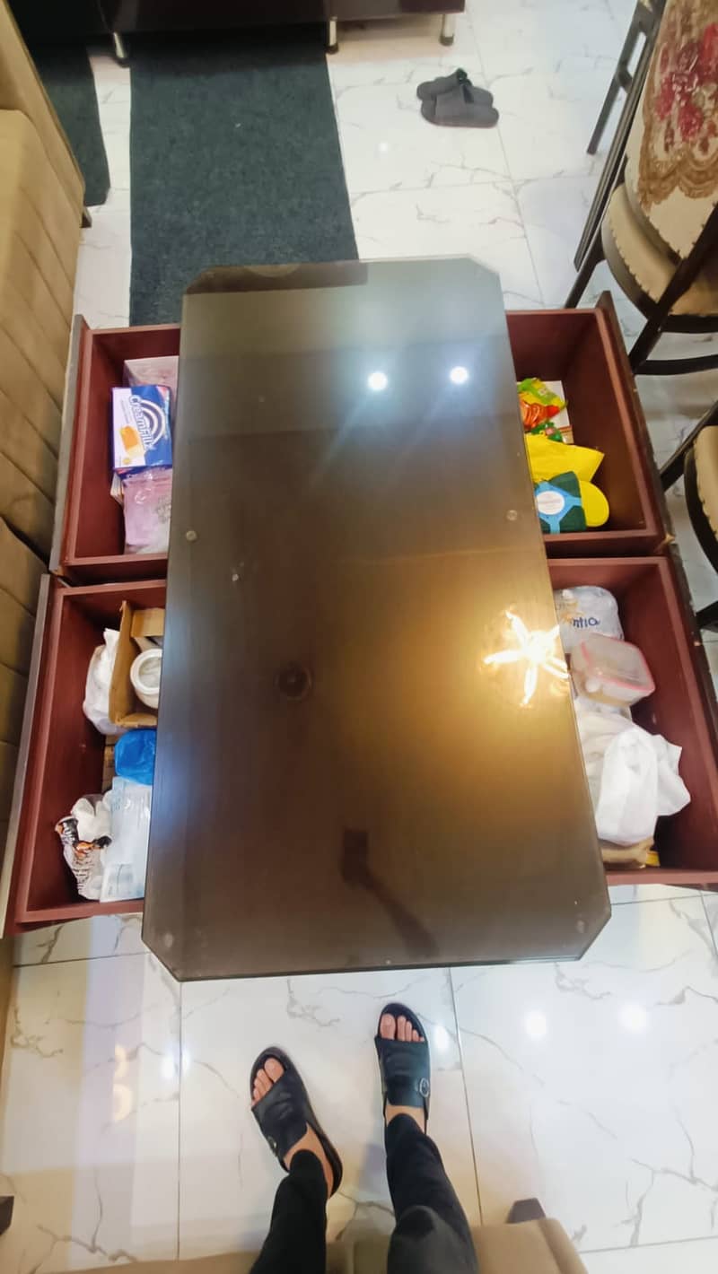 Studio Table with 4 Drawers 3