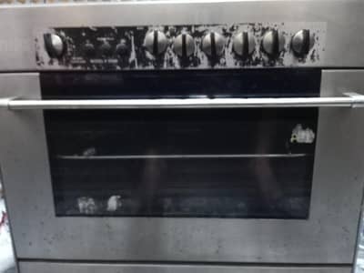 5 burners stove with oven