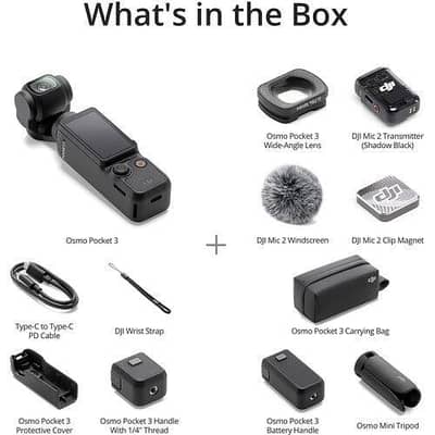 DJI POCKET 3 CREATOR COMBO ( NON ACTIVE ] ORIGINAL UNIT