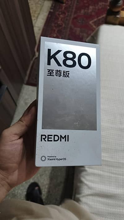 Redmi K80 Ultra, Complete Box, PTA.