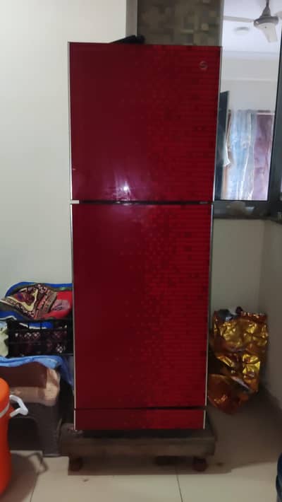 glass door fridh brand pel
