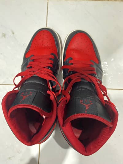 Original Nike Air Jordan 1 Mid Alternate Bred | Size 43 | Excellent Co