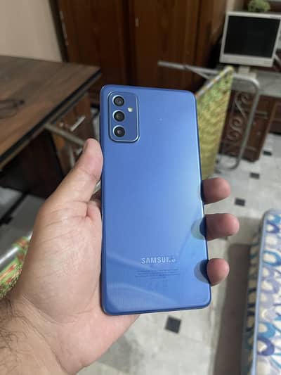 Samsung Mobile M52 5g slim phone