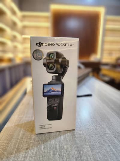 DJI POCKET 4 PRO ( STANDARD COMBO ) SEALD PACK ONE YEAR WARRANTY