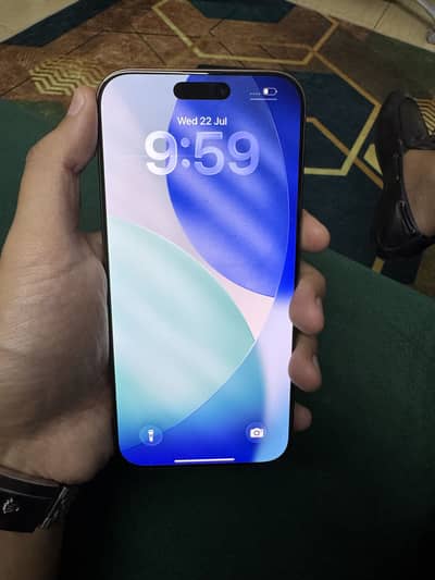 Iphone 16 pro max 256gb pta approved 95 health