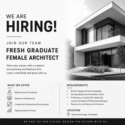 Female Architect (fresh graduate)