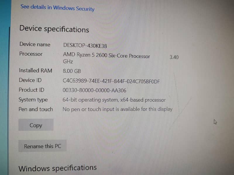 computer setup PC 2