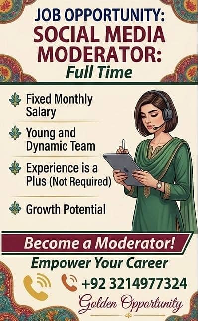 Female Candidates Required