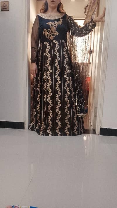 black long maxi