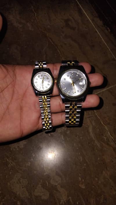 Couple watch