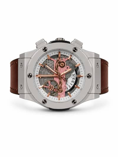 Skeleton Open-Heart Watch (Hublot style)