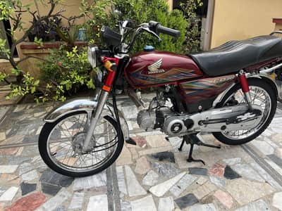 2020 model honda 7t