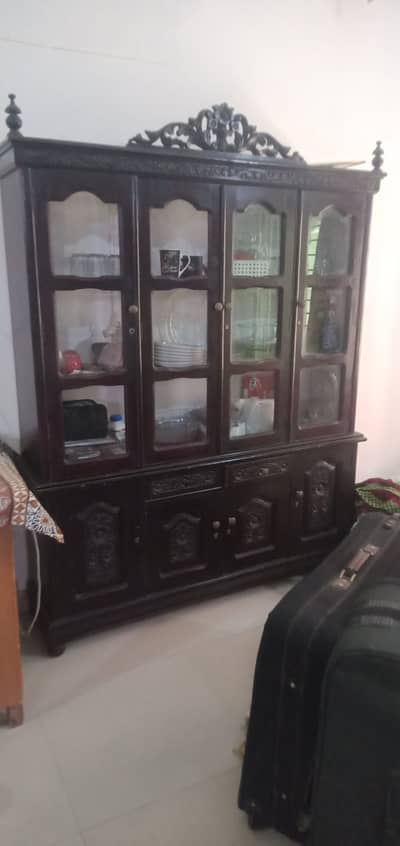 Crockery showcase cabinet