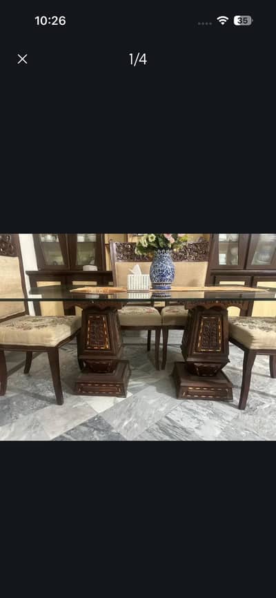 Dining Table with 6 chair
