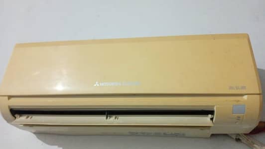 Mitsubishi ac for sale total ok all copper only gas pipe silver all ok