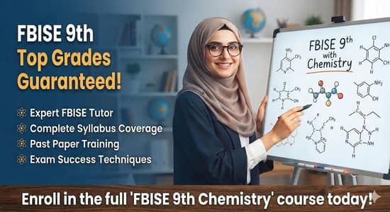 Fbise 9th chemistry online tuition