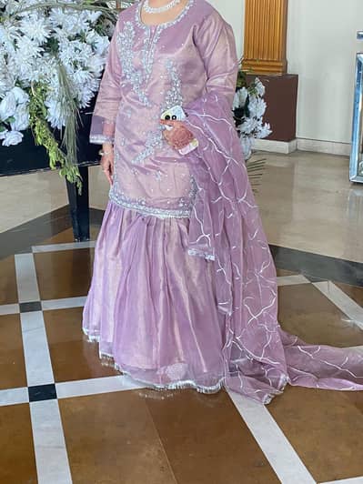 ghrara,shirt with dupata