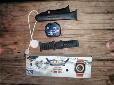 T800 Ultra Smart Watch with Charger & Extra Strap