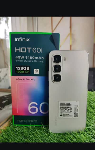 infinix hot 60i urgently sale 6+6 128gb all ok