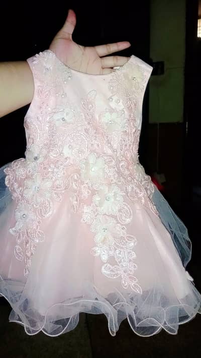 peach Baby Girl Froq