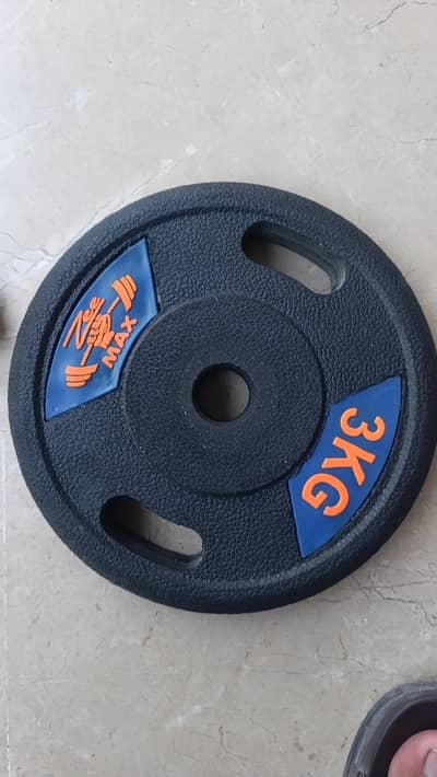 Urgent sale Dumbbells (3,2 kg)/ Rods