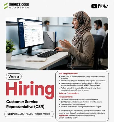 Female CSR required