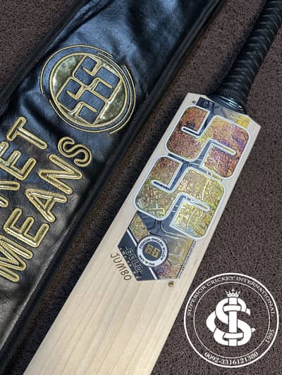 SS GOLD JUMBO A GRADE ENGLISH WILLOW CRICKET BAT