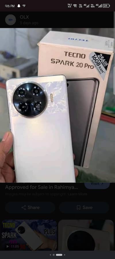 Tecno Spark 20 Pro Plus