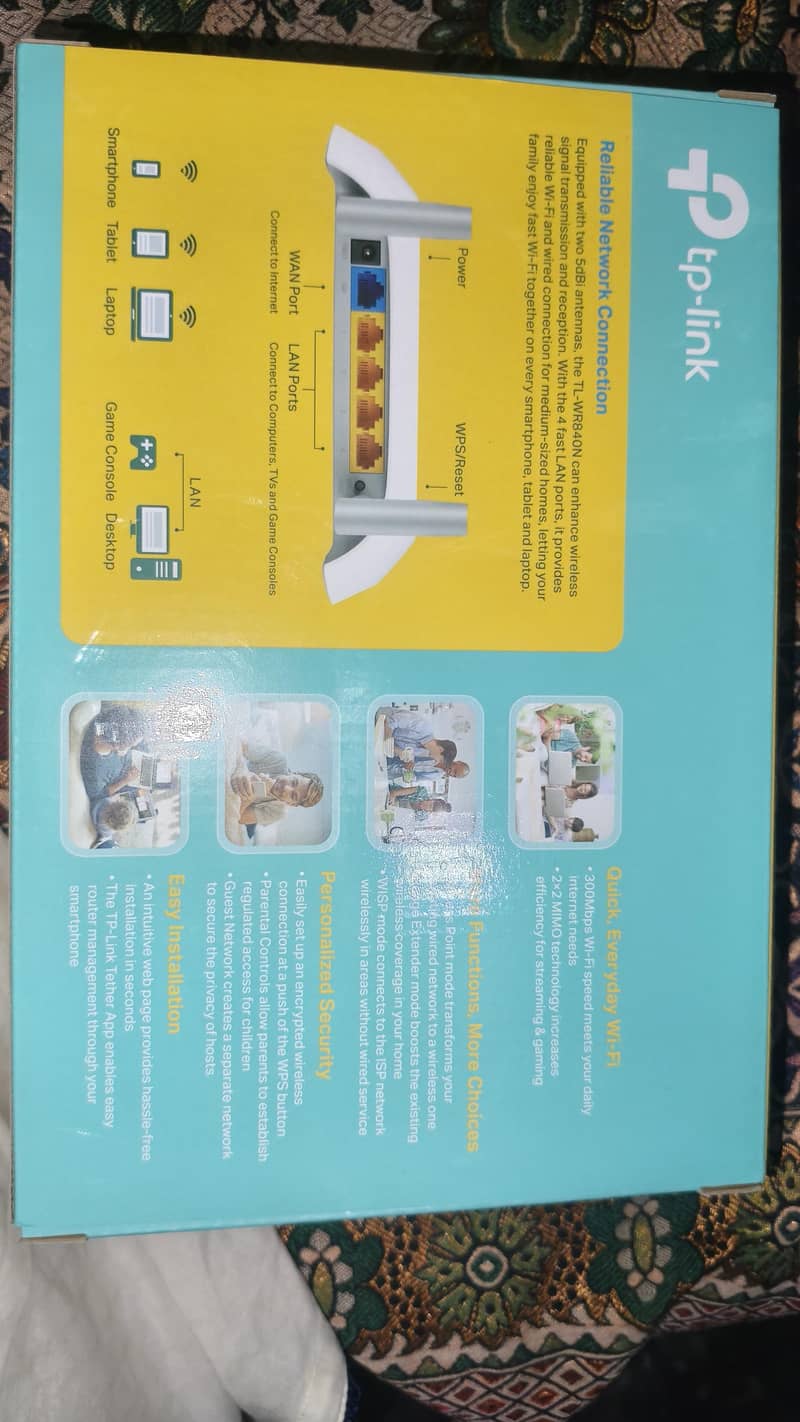 TP  Link Wireless  Router 1