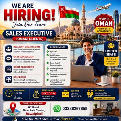 Need Order Making Males & Females For Office Based Work