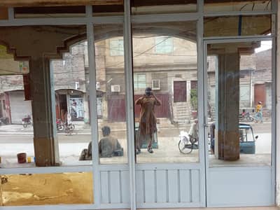 Aluminum Glass Door & Front Frame for Shop / Office
