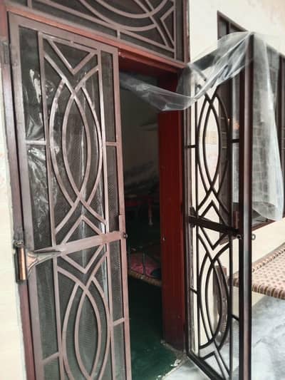 5 iron jali door 1 door price 12000 Size 4by 6