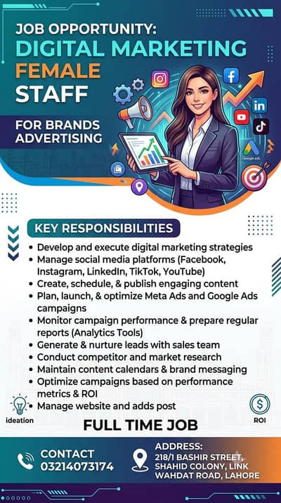Digital Marketing Female