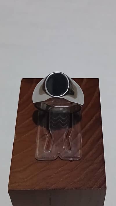 Mens Rings |Black Onyx Stone 100% Stainless Steel Ring