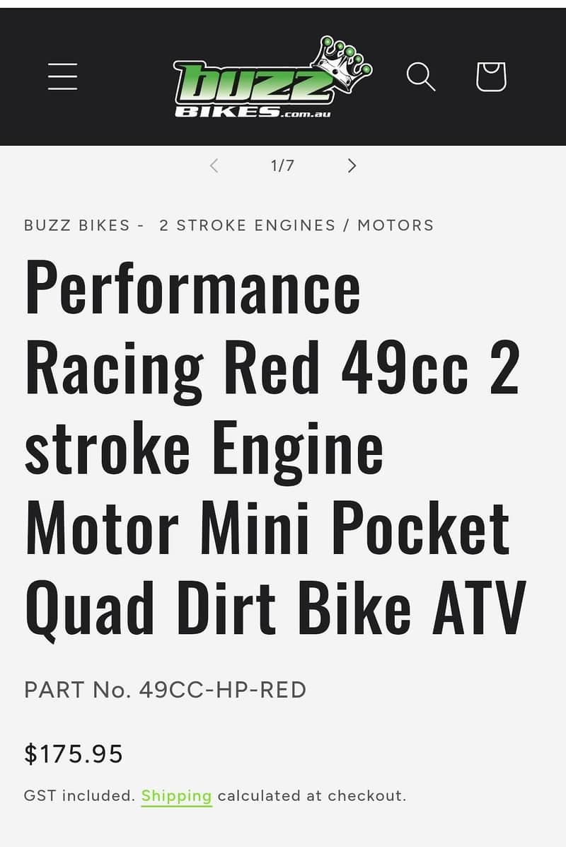 49cc Brand New Engine 5