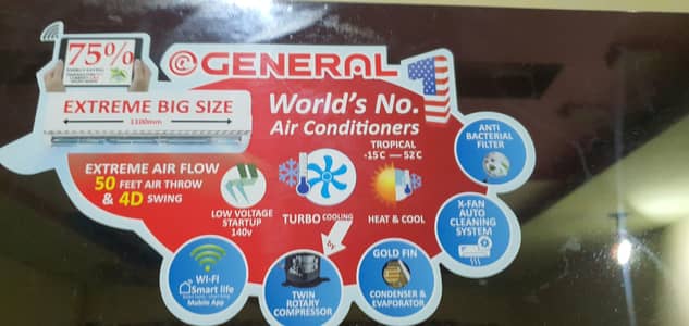 General 1.5 ac dc invtar extreme big size 110000