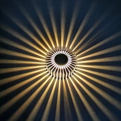 LED Aluminum Aisle Light Sunflower Leisure And Entertainment Place